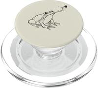 Cottagecore Frog Goblincore Line Art atrapa libélula PopSockets PopGrip para MagSafe