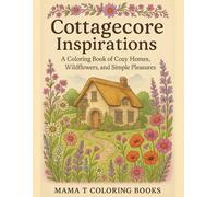 Cottagecore Inspirations Coloring Book for Adults and Kids: A Coloring Journey of Cozy Homes, Wildflowers, Homesteading and Simple Pleasures (Mama T ... Books: A Collection of Artful Escapes)