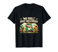 Cottagecore Kawaii Bullfrog - Gráfico de Leche Potable Camiseta