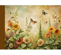 Cottagecore Landscape Notebook: Vintage Floral Rustic Garden Design with 100 College-Ruled Pages - Perfect for Writing, Journaling, and Creative Ideas