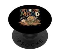 Cottagecore Mood Acogedora Rana Tetera Cottage PopSockets PopGrip Adhesivo
