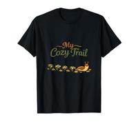 Cottagecore Slug Life My Cozy Trail - Letras rústicas Camiseta