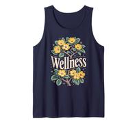 Cottagecore Wellness Squad Yoga PT Enfermera Terapia OT Fitness Camiseta sin Mangas