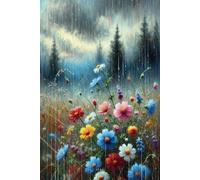 Cottagecore Wildflower 37 Retro Notebook: Rustic Floral Journal for Women and Girls. A Touch of Cute Vintage Charm. Inspired by Impressionism. Perfect for Gifts.