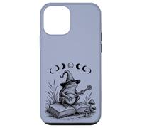 Cottagecore Wizard Frog Lover Moon Toad Banjo Lector de libros Carcasa para iPhone 12 mini