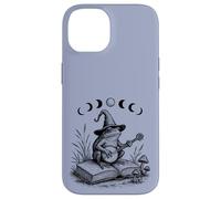 Cottagecore Wizard Frog Lover Moon Toad Banjo Lector de libros Carcasa para iPhone 14