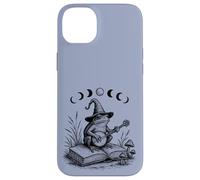 Cottagecore Wizard Frog Lover Moon Toad Banjo Lector de libros Carcasa para iPhone 14 Plus