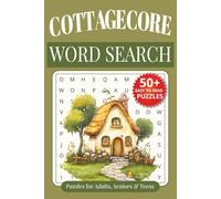 Cottagecore Word Search Puzzle Book: Word Searches with Easy to Read Print About Cottagecore, Enchanted Forest, Country Life and More | 6x9 inches, ... Gift for Vacations, Holidays and Free Times