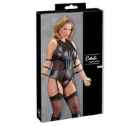 Cottelli Bondage Body con arnés y esposas para mujer Negro 4XL