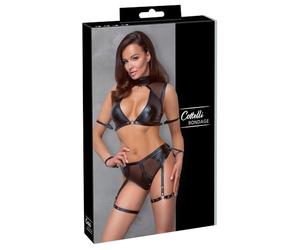 Cottelli Bondage Conjuntos para mujer Black M