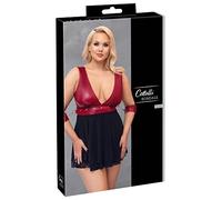 Cottelli Bondage Muñeca bebé para mujer Black/Red 4XL