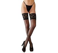 Cottelli Tallas Grandes - Medias con Encaje de 15 cm (Negro) - 8