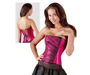 Cottelli Collection corsé - Colour rosa XL