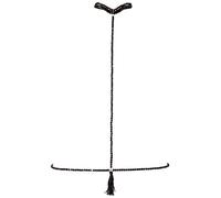 Cottelli - Arnés corporal negro con perlas