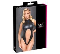 Cottelli Collection Crotchless Body Moldeador, Negro, S Mujeres