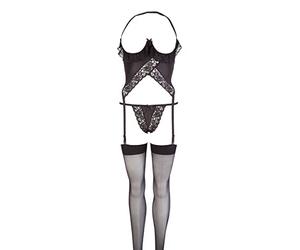 Cottelli Collection Guepiere Completo Intimo Rojo 1 Unidad
