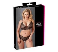 Cottelli Collection - Juego de lencería Plus 3 x l sujetador y tanga