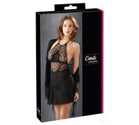 Cottelli Collection lencería negligé-set Neglige, Negro, talla S negro Small