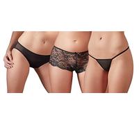 Cottelli Collection Lencería sexy para vestido de manga larga con aspecto mojado