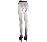 Cottelli Collection - Mallas sin entrepierna para mujer, Talla 3 - 36/38