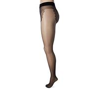 Cottelli Collection pantimedias abiertos, negro, talla 2