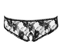Cottelli Collection Slip Abierto Negro - 1 Unidad