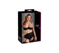 Cottelli Collection - Sujetador de Plus half-cup, Negro, 95 F