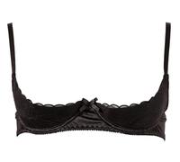 Cottelli Collection Sutien-Gorge Demi - Taza con Bordados (Talla 75C), Color Negro