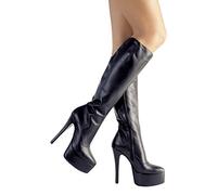 Cottelli Collection - tamaño 46 negro Palermo talón botas
