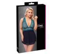 Cottelli Curves Muñeca bebé para mujer Black/Petrol 4XL