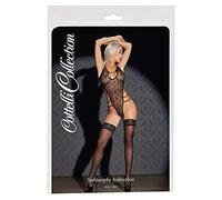 Cottelli Legwear Medias de sujeción con efecto lunares para mujer Negro 4