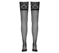 Cottelli Legwear Medias de sujeción para mujer Negro 2