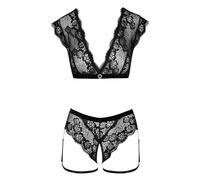 Cottelli Lingerie Conjuntos para mujer Black M