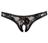 Cottelli - Tanga sensual de encaje (negro)