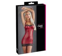 Cottelli - Minivestido brillante rojo - XL