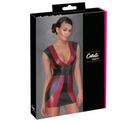 Cottelli Party Vestido para mujer Red/Black S