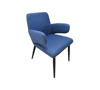 Cotton and Linen Dining Chair,Restaurante Banquet Living Room Bedroom Fashion Soft Bag Comfortable Lounge Chair