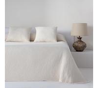 COTTON ARTean Colcha bouti para Primavera - Verano Cama 150 Ayala Natural poliéster - Jacquard Waffle