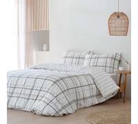 COTTON ARTean Funda nordica 105x190 / 200 ALGODÓN PERCAL 100% 200 Hilos Ali. Funda edredón nórdico 180x220 + 1 Funda de Almohada 100% ALGODÓN PERCAL. Cierre con Botones. Color Beige