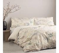 COTTON ARTean Funda Nórdica Cama 180 Ecuador satén algodón 200 Hilos Funda de edredón Reversible 260x240 + 2 Fundas de Almohada, Multicolor Cierre Botones