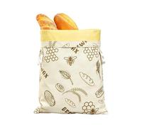 Cotton Beeswax Bread Bag Airtight Buckle Closure Food Storage