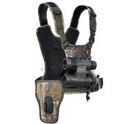 Cotton Carrier Arnés para cámara para 1 cámara + 1 reproductor Realtree XTRA Camo