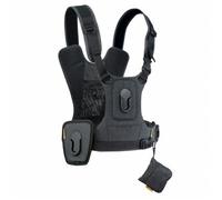Cotton Carrier Camera Harness-2 G3 - Arnés de pecho como sistema de transporte para 2 cámaras - Mercancía devuelta Carbón vegetal