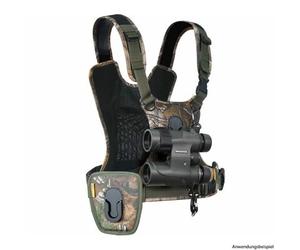 Cotton Carrier Carrier CCS G3 Arnés para cámara binocular - Arnés de pecho para 1 cámara DSLR o DSLM camuflaje