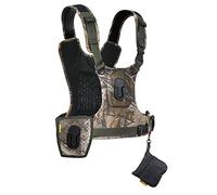 Cotton Carrier G3 147 - Arnés Profesional para una o Dos cámaras y Cualquier Tipo de Objetivo, Color Camuflaje