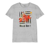 cotton division Camiseta de niño, Gris Melange., 8 Años