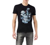 Cotton Division - Camiseta para Hombre, Negro, XL