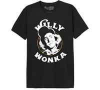 cotton division - Camiseta para Hombre, Negro, XL