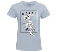 Cotton Division - Camiseta para Mujer, Azul, XL