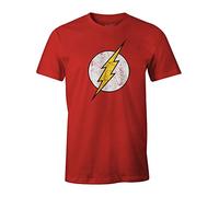 cotton division Homme Flash Logo T shirt, Rouge, M EU